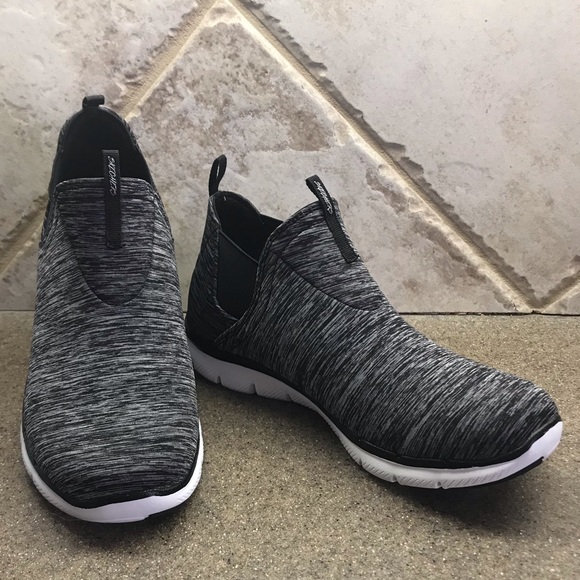 skechers flex appeal slip on